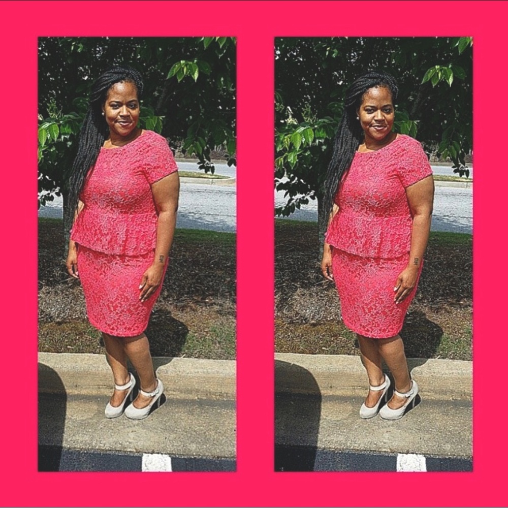 Robbie Bee Peplum Dress